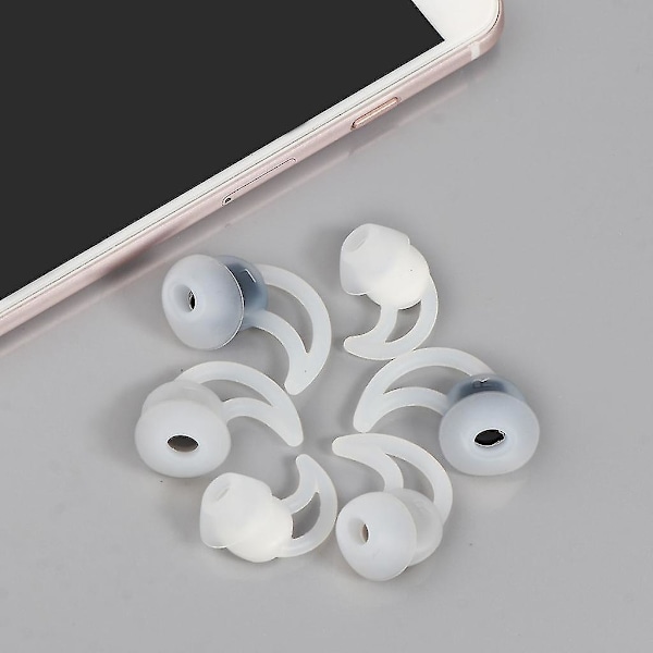 Öronkrok Öronkuddar För BOSE Soundsport Wileless QC20 QC30 Hörlurar Örontoppar White
