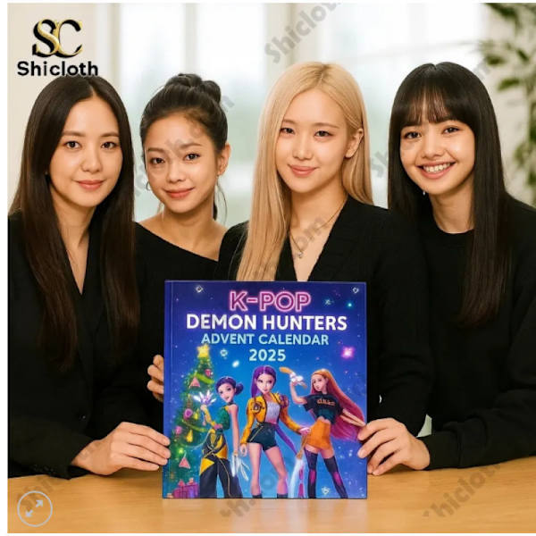 Kpop Devil Hunter Adventskalender Julgransdekoration Akrylhänge-FF-