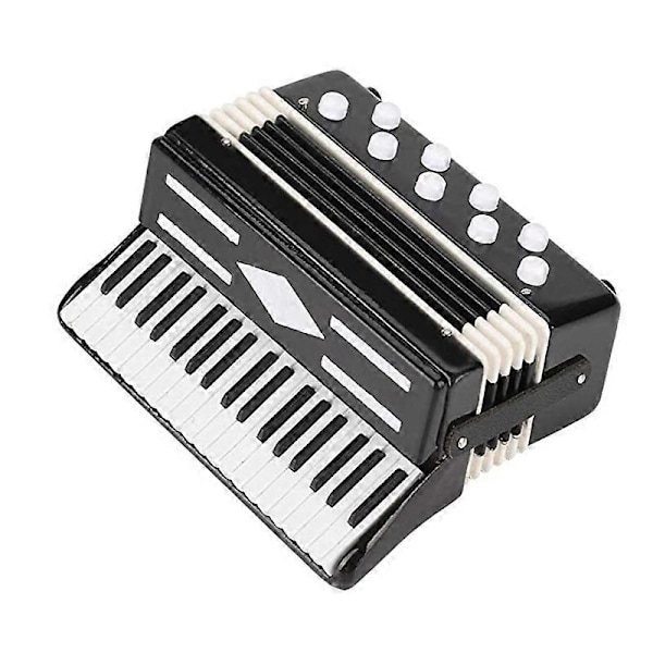 Pienikokoinen harmonikka, pieni soitin, harmonikka, hieno soitinkoriste Musi