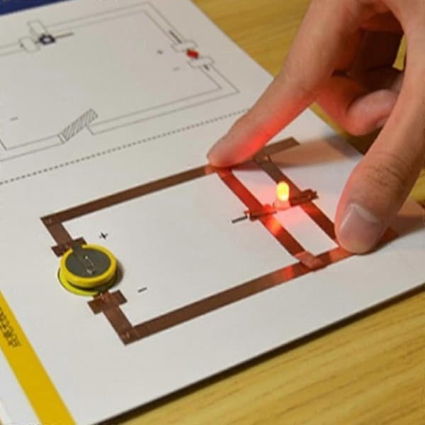 Dubbel Ledande Självhäftande Elektrisk Reparation Koppar Skärmningstejp För Gitarr 30mm