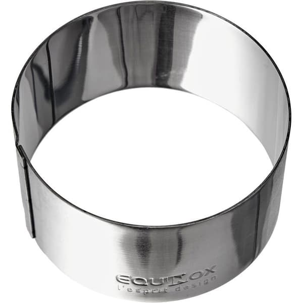 Kageudstikkere - Sæt med 4 - Rustfrit stål - Diameter 8 cm - Professionelt og hjemmekøkken