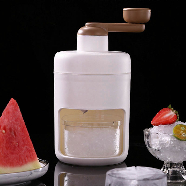 Kädessä pidettävä jäänmurskain kotiin ilmaisella jäämuotilla - manuaalinen jäänmurskain lumikartioihin, slush-juomiin, smoothieihin