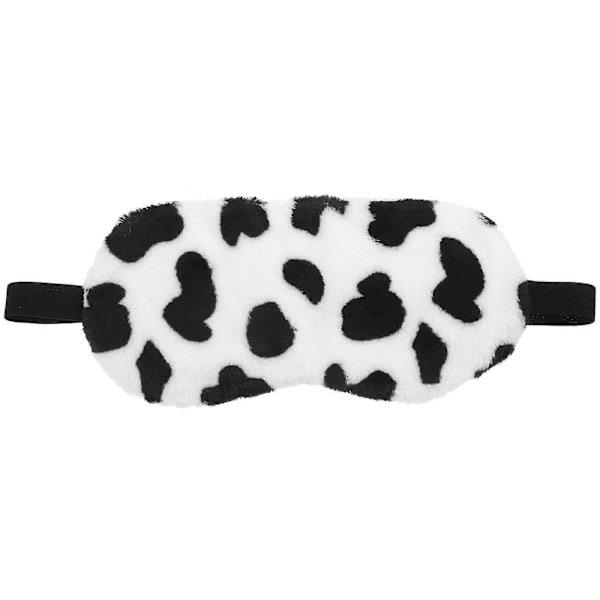 Sovmask Ögonmask Andningsbar Ögonskydd Mörkläggande Sovande Plysch Ögonmask för Sömn