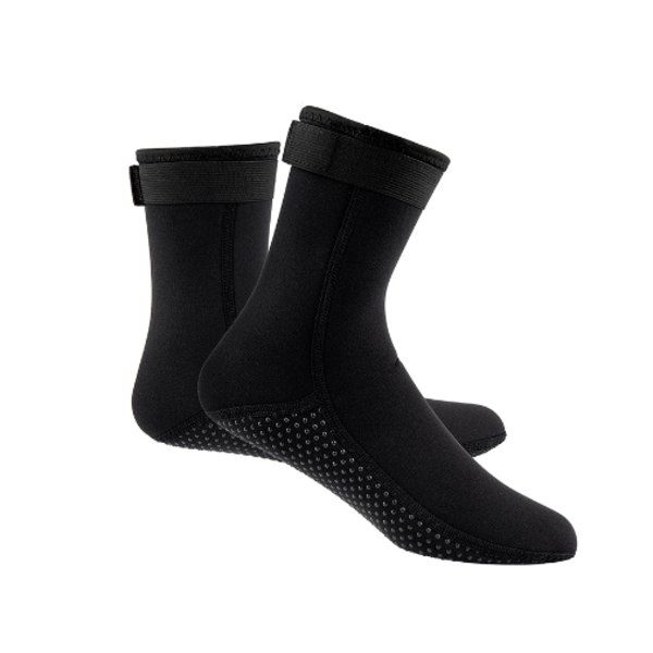 3mm Våddragt Sokker Anti-slip Svømmesokker Til Kvinder Mænd Dykkersokker Termiske Vandsokker Til Dykning Snorkling Svømning Surfing Sejlads Kajak Black l
