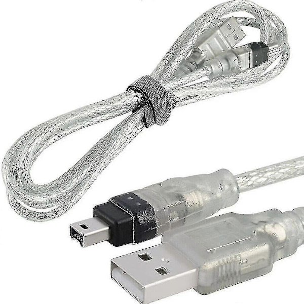 Til Mini DV MiniDV USB-datakabel FireWire IEEE 1394 HDV-videokamera til redigering af PC-xdd
