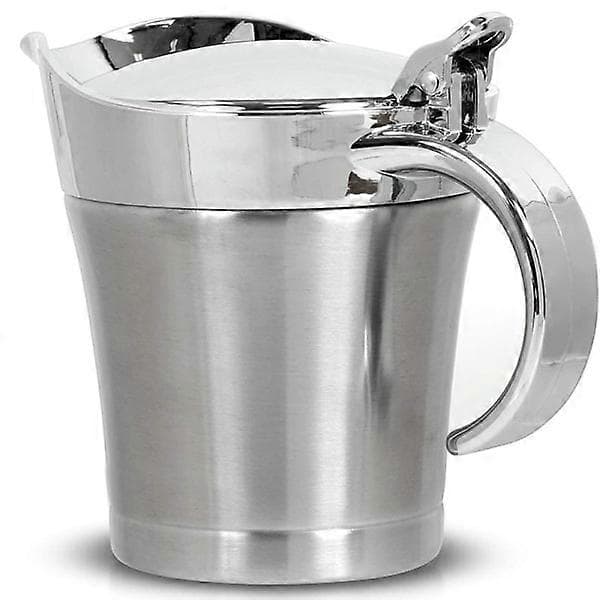 500 ml sausbåt, sausvarmer, dobbeltvegget rustfritt stål pi -Sy