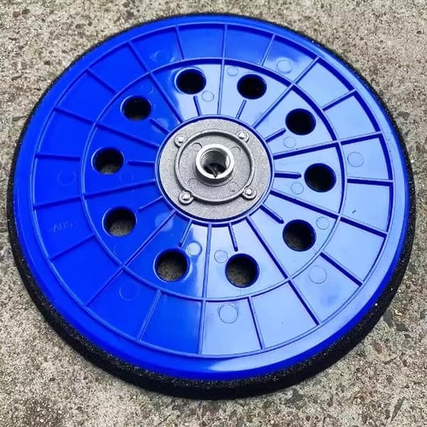 215 mm slibeskive, slibebagplade med 10 huller til DWS225BT/DC/R og Scheppach DS 200/210/900/920/930