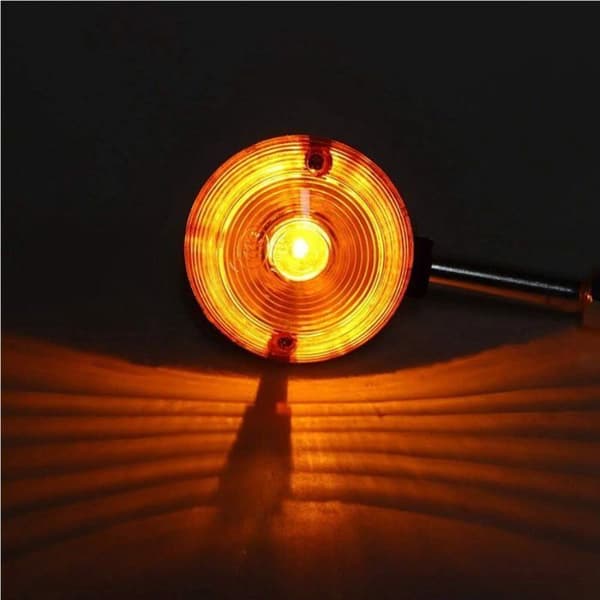Blinklys, Blinklys 2 stk., 12V Blinklys egnet til Honda C70 CT70 CT90 XL100 CB350 CM400 CB450 CB750