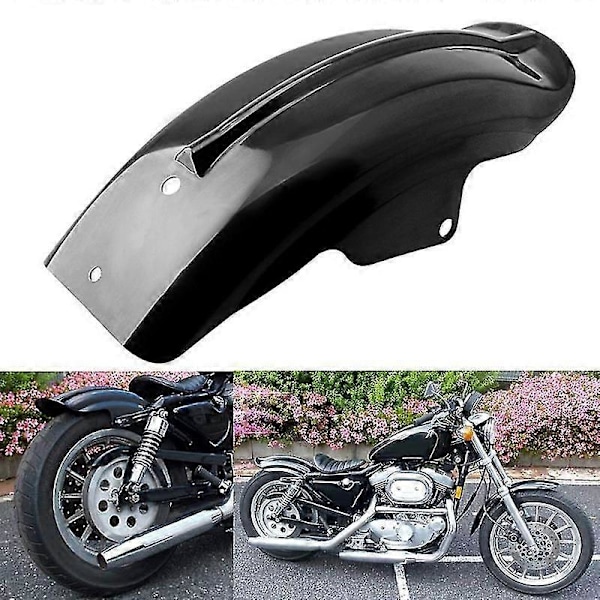 Moottoripyörän lisävarusteet Musta takalokasuoja Sportster Bobber Chopper Cafe Racer 1994-2003