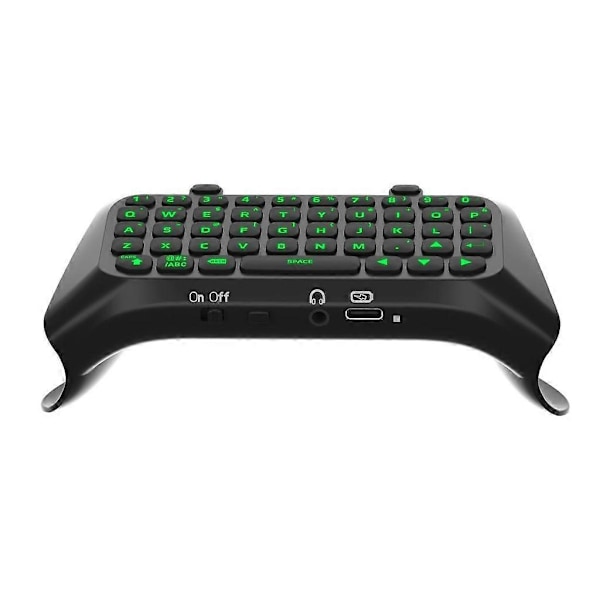 Tastatur for Playstation5 Edge Kontroller Trådløs Chatpad for PS5 Edge Chatpad Black