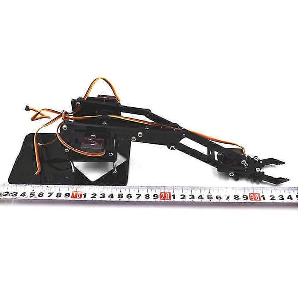 Full Akryl Programmerbar Arm Mekaniske Armer Robotklo