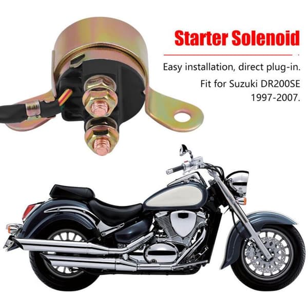 Motorcykel starterrelæ-solenoid til Suzuki DR200SE 1997-2007