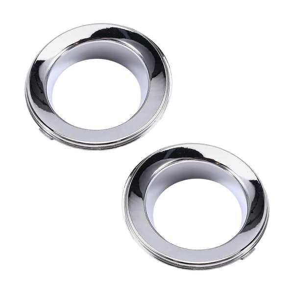 51117127941 51117127942 Bil Tåkelysramme Tåkelys Trimring for Mini R50 R52 R53 2002-2006 Sølv Electroplated silver Silver