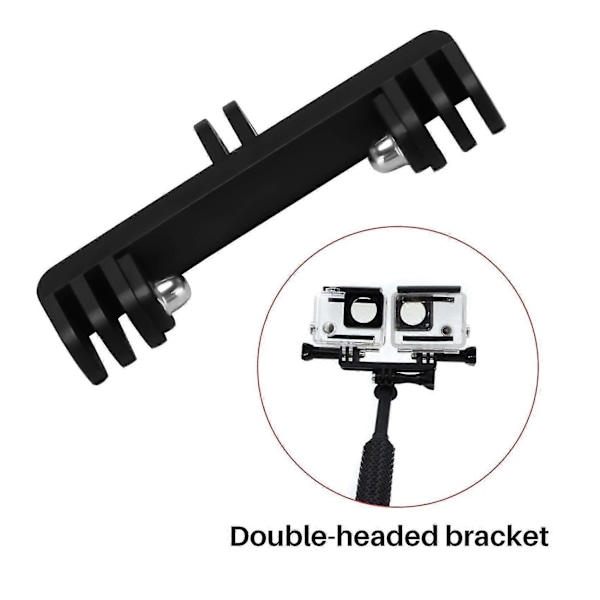 Dubbellänksfäste för GoPro Actionkamera