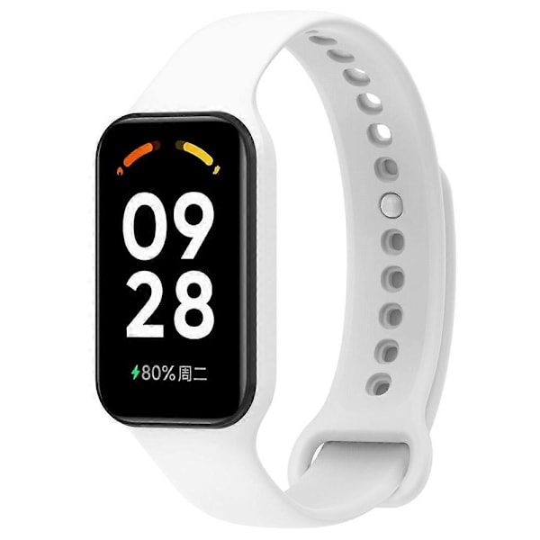 Integreret silikone urrem til Redmi Band 2 White
