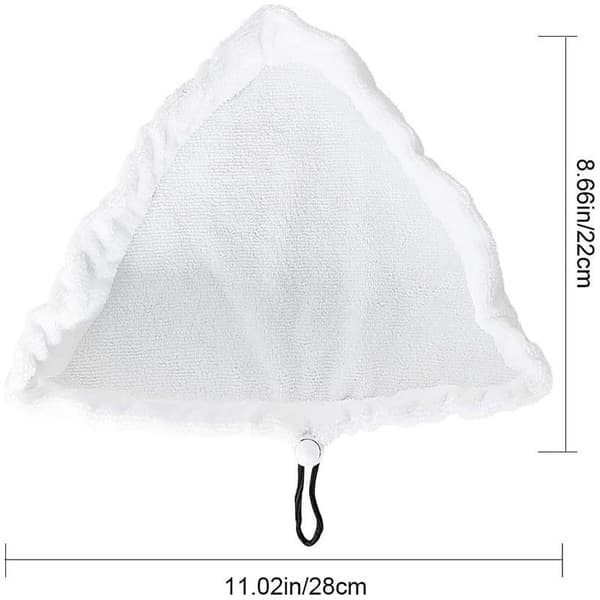 4-delt trekantet mikrofiber dampmoppe til H2O, X5, S302, S001 mopper