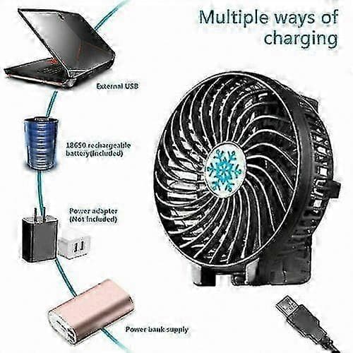 Bærbar Mini Klapvognsventilator Genopladelig Køleenhed til Baby Blæksprutte Design Håndholdt Stander Ventilator Mini handheld fan