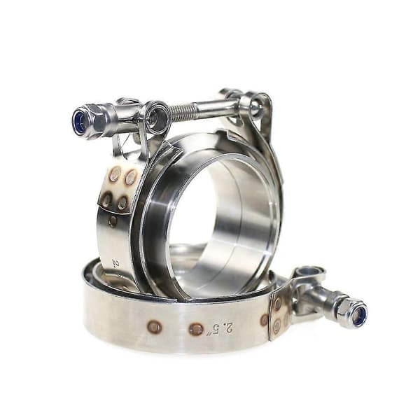 3 tommer V-Band Flange & Klemme Kit Til Turboer Udstødning Downpipes Rustfrit Stål Width 22mm