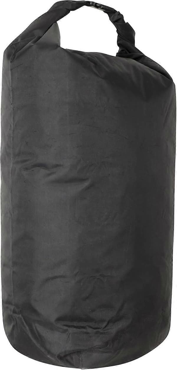 Medium Torr Säck 40L Liner - Rulltoppsförslutning Torr Säck, Vattentät Säck, Tejpade Sömmar Svart (2-pack)