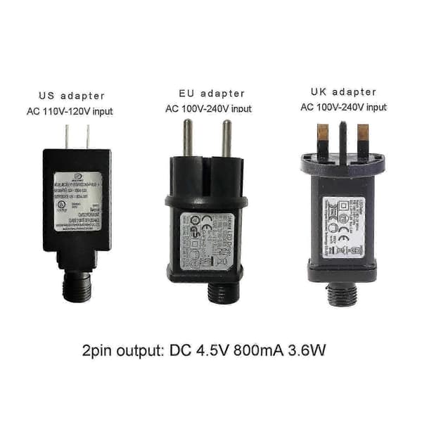 4,5V transformator LED-kontroller strømforsyning vanntett lavspenningstransformator UK Regulation