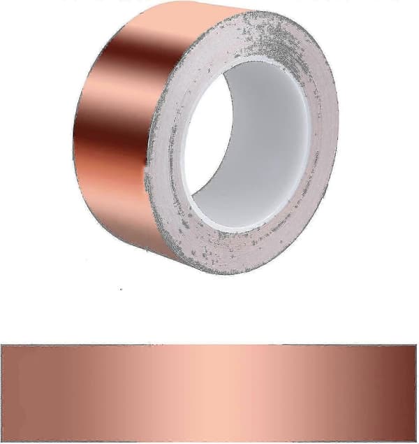 Koppartejp 30m X 50mm, Vegena Kopparfolietejp Emi Kopparfolietejp