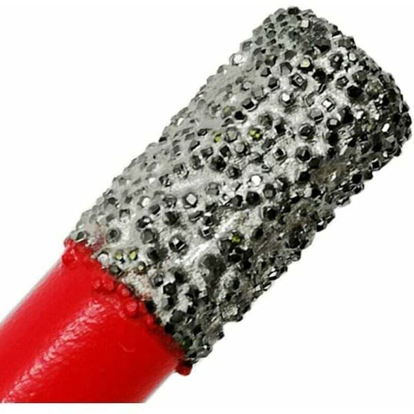 10 mm diamantborebits med M14-gevind til tørboring i porcelæn, granit og marmorfliser.