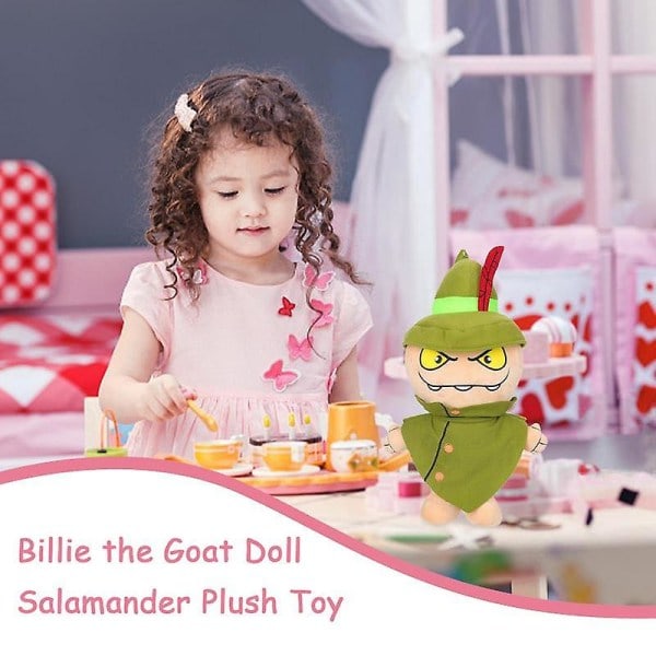 Bust Up Plush Søte Dukker Dyr Plysj Pute Myk Stoppet Plysj Leke Romdekorasjon Samling Dukke Spillfans Bursdagsgave goat