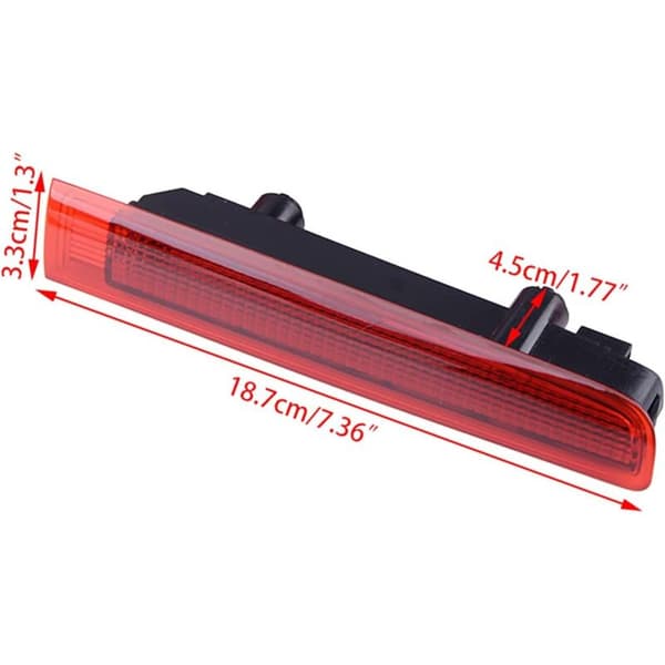 Tredje högt monterade bakre bromsljus för Transporter T5 T6 Caravelle Multivan MK V 2003-2015 7E0945097E 7E0945097F (Röd)
