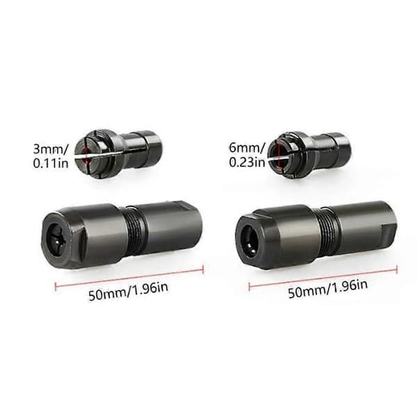 Kulmahiomakoneen muunnossarjan adapterisarja 6mm