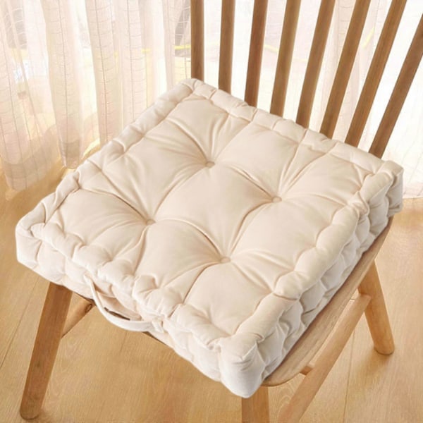 Tykt gulvpude med håndtag gulvpude sæde sofa tatami måtte A