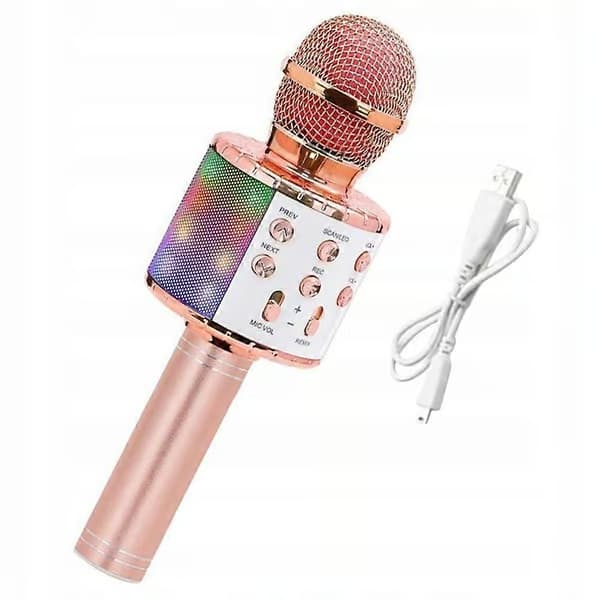 2025 Senaste modell KTV trådlös mikrofon karaoke Bluetooth MK0003