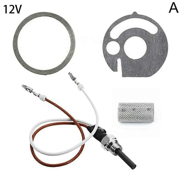 12V Glödstift Keramisk Pinne + Packningar För Eberspacher Hydronic D4WS, 5WZ, D5WS
