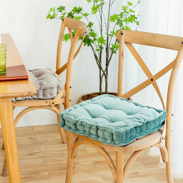 Tykt gulvpude med håndtag gulvpude sæde sofa tatami måtte D