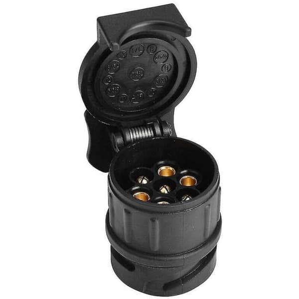 13-polet til 7-polet adapter, trailerstikadapter, trailerstikkonverter, stikadapterkonverter