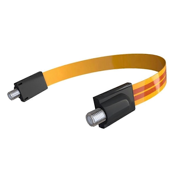 F Hona Koaxkabel Högfrekvent Koaxial Platt Kabel för Fönster & Dörr Nätverk