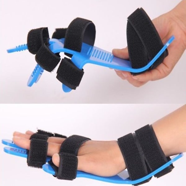 Käden ja ranteen ortoosi, erillinen sormien koukistusspasmin ojennuslauta, lasta, aivohalvaus, hemiplegia, oikea/vasen, miehet, naiset, olkavyöllä As shown Left  hand