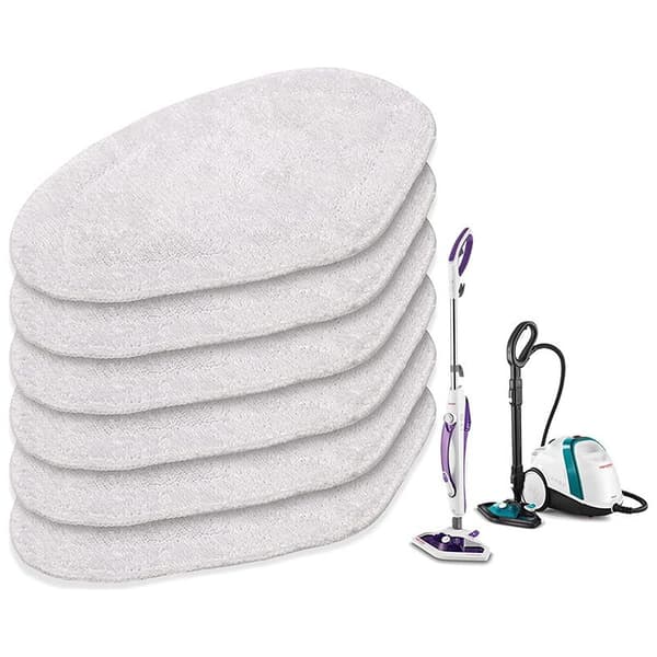 Erstatningsmoppehoveder til Polti Vaporetto Vaporforce børste, kompatible med Smart 35Mop og Smart 40Mop