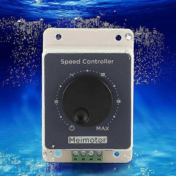12V Motorvarvtalsregulator, Vattentät PWM Motorvarvtalsregulator Pulsbreddsmodulator
