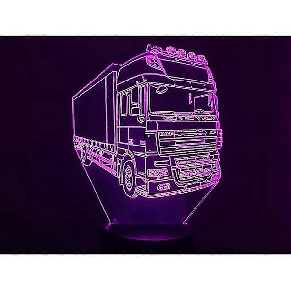 3D-lamppu. Daf 19t Carrier -kuorma-auto