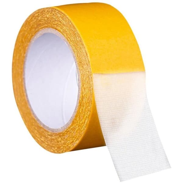 Dobbeltsidig teip for kunstgress, 10m x 5cm (kan rives for hånd)
