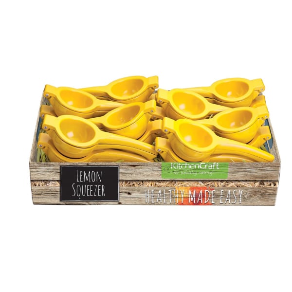 Citronpressare, gul, 22,2 x 7,5 x 4,5 cm