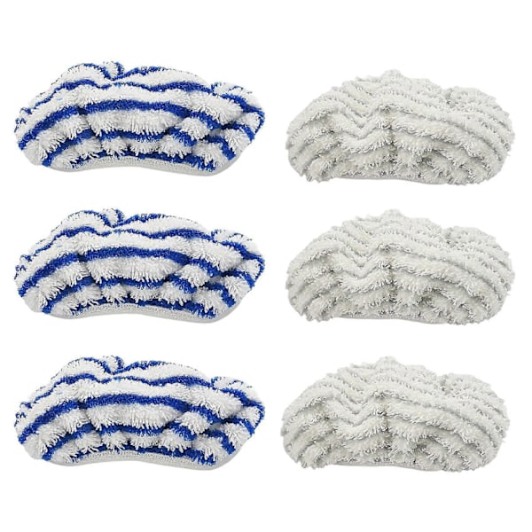 Rowenta Clean&Steam ZR005801 Mikrofiberklut Pads Erstatning (6 stk)