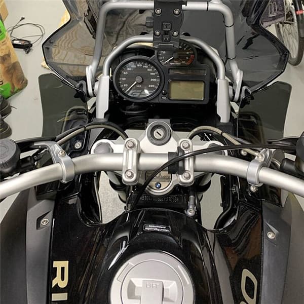Motorcykel sidevindskærm vindafviser til R1200GS Adventure ADV 2004-2012 - Klar