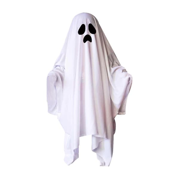 2025 Halloween Fest Kostume Makeup Bal Børn Voksen Spøgelseskappe A