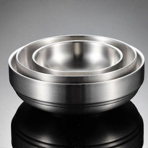 Kjøkken Rustfritt Stål Koreansk Krydderplate Kald Matrett Kimchi Plate Risskål Matlaging Krydderverktøy Tilbehør silver 12cm