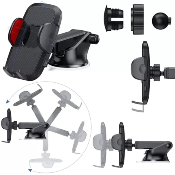 Mobilholder / bilholder / holder til bil - sugekopp