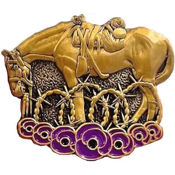 Begrænset Udgave War Horse Remembered Brosche, Håndlavede Broscher Knapper Pins no with gift box