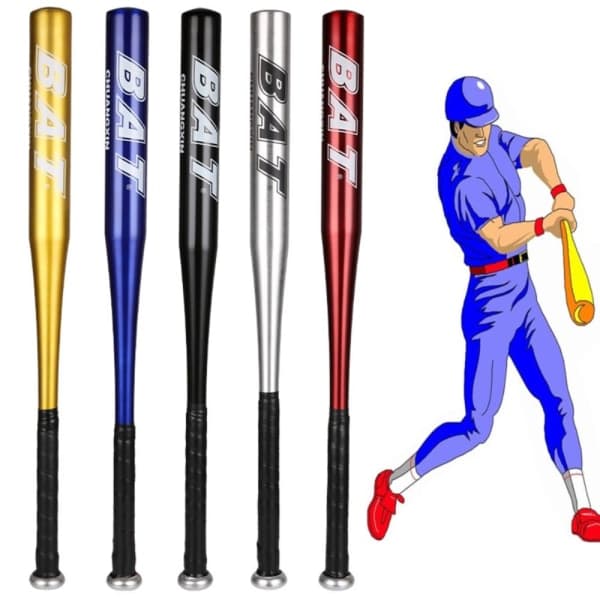 Baseballbat i ren aluminiumslegering, baseballbats RØD Red