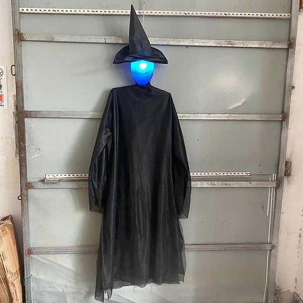 2025 Julepynt Halloween Stemmestyring Induksjon Lysende 3 Personer Holder Hender Heks