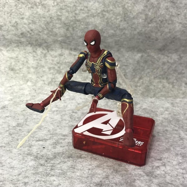 Modell Avengers Spiderman Joints Movable Iron Spider-man actionfigur
